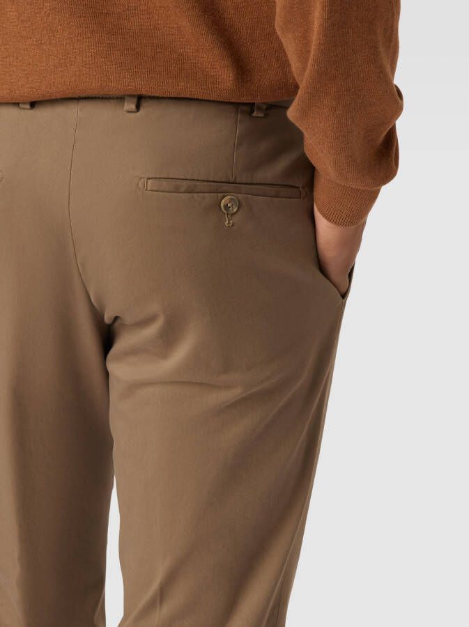 Hiltl Regular fit chino in effen design model 'Tilo' - Foto 2