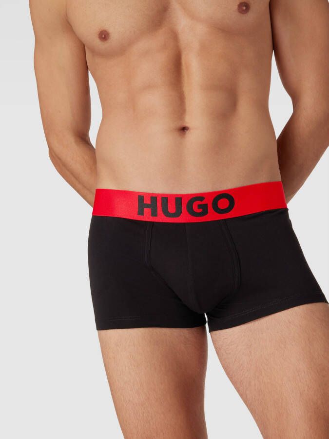 HUGO Boxershort met elastische band met logo - Foto 2