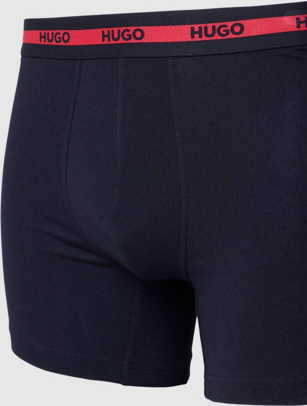 HUGO Boxershort met elastische logoband in een set van 3 stuks - Foto 2