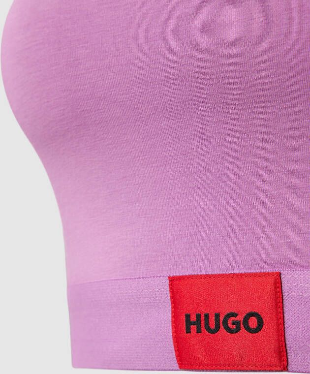 HUGO Bralette met labeldetail - Foto 2