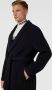 Hugo Boss Zwarte Wolmix Double-Face Jas Black Heren - Thumbnail 2