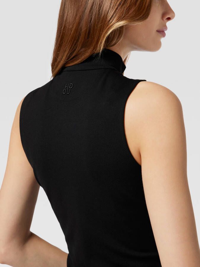 HUGO Midi-jurk met opstaande kraag model 'Nerie'