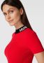 HUGO Mini-jurk van viscosemix in fijnriblook model 'SARTY' - Thumbnail 2