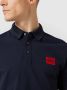 HUGO Regular fit poloshirt met labelpatch model 'Dereso' - Thumbnail 4