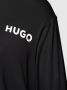 HUGO Pyjamabovendeel met labelprint model 'UNITE' - Thumbnail 2