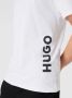 HUGO Relaxed fit T-shirt met labelprint - Thumbnail 2