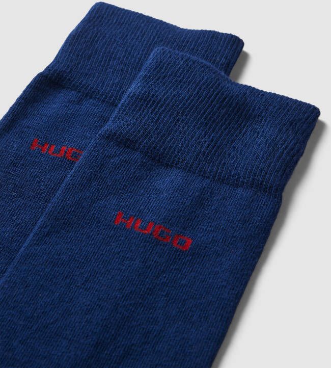 HUGO Sokken met labeldetail in een set van 2 paar - Foto 2