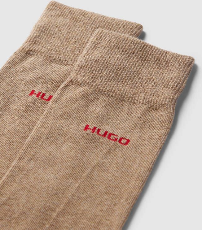 HUGO Sokken met labeldetail in een set van 2 paar - Foto 2