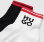 HUGO Sokken met labeldetail in een set van 2 paar model 'RIB LOGO' - Thumbnail 2