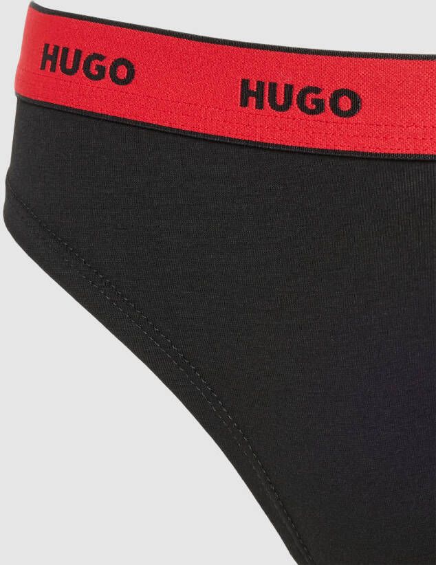 HUGO String met elastische band met logo