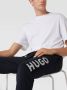 HUGO Sweatpants met labelprint model 'Dutschi' - Thumbnail 3
