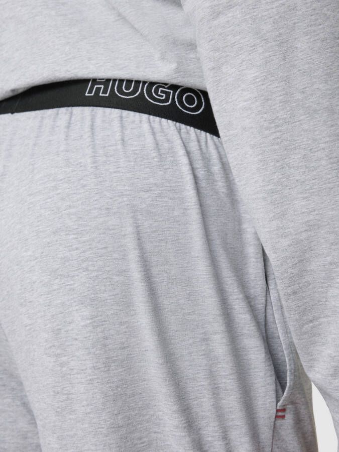 HUGO Sweatpants met labelstitching model 'Unite' - Foto 2