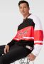 Hugo Boss Mesh Hockey Sweatshirt met Macro Signature Multicolor Heren - Thumbnail 3