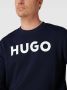 HUGO Sweatshirt met labeldetail model 'Dem' - Thumbnail 3