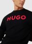HUGO Sweatshirt met labeldetail model 'Dem' - Thumbnail 2