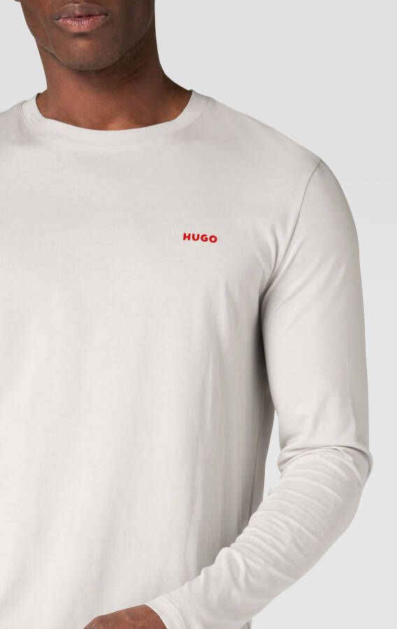 HUGO Sweatshirt met labeldetail model 'Derol' - Foto 2