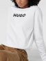 HUGO Sweatshirt met labelopschrift - Thumbnail 2