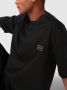 Hugo Boss Contrasterend Logo Patch T-Shirt Black Heren - Thumbnail 2