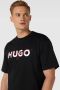 Hugo Boss Heren Zwart Print T-shirt Black Heren - Thumbnail 6