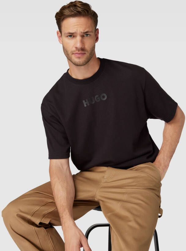 Hugo Boss Zwarte T-shirts en Polos Black Heren - Foto 2