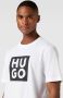 Hugo Boss Heren T-shirt Herfst Winter Collectie White Heren - Thumbnail 4
