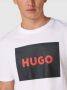HUGO T-shirt met labelprint model 'DULIVE222' - Thumbnail 3