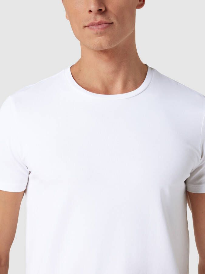 HUGO T-shirt met logoprint in een set van 2 stuks model ' -Round' - Foto 2