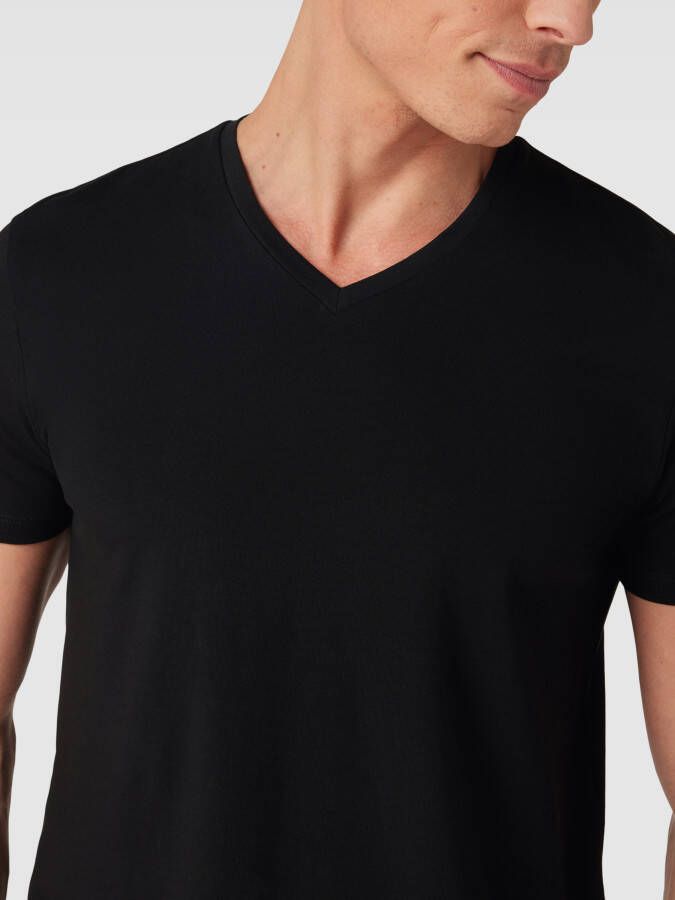 HUGO T-shirt met logoprint in een set van 2 stuks model ' -V' - Foto 2