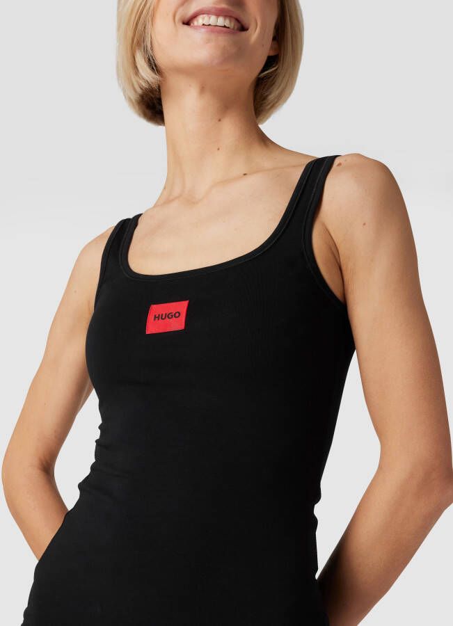 HUGO Tanktop met labelpatch - Foto 2