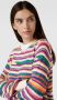 Ichi Gebreide pullover met streepmotief model 'Kamara' - Thumbnail 2