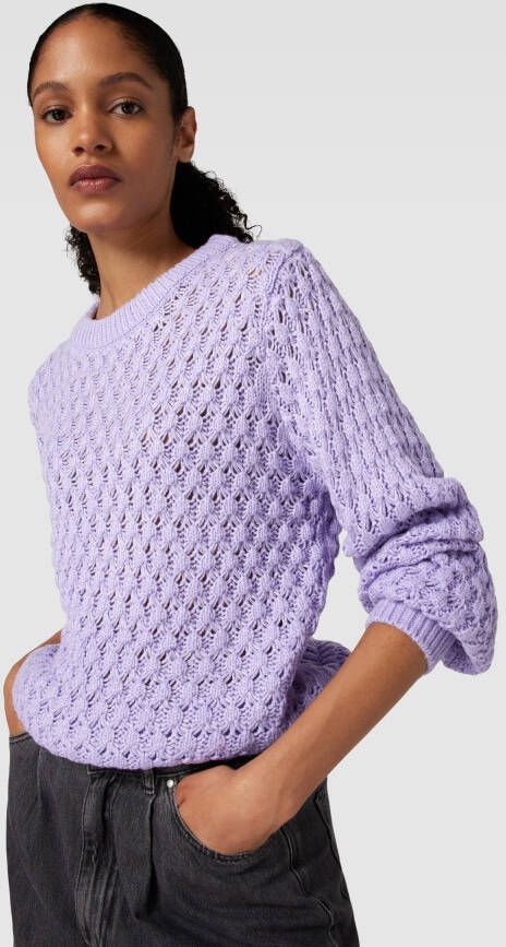 Ichi Grof gebreide pullover model 'Betias' - Foto 2