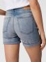 Ichi Korte jeans met vaste omslag aan de pijpen model 'Twiggy' - Thumbnail 3