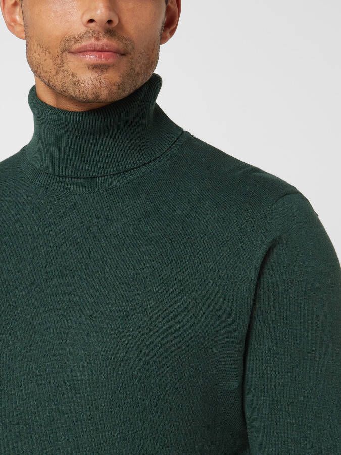 jack & jones Fijn gebreide coltrui model 'Emil'
