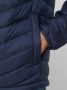 JACK & JONES ESSENTIALS gewatteerde jas JJEHERO PUFFER navy blazer - Thumbnail 3