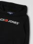 Jack & jones JUNIOR hoodie JJECORP met logo zwart Sweater Logo 152 - Thumbnail 5