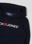 Jack & jones JUNIOR hoodie JJECORP met logo donkerblauw Sweater Logo 176 - Thumbnail 8