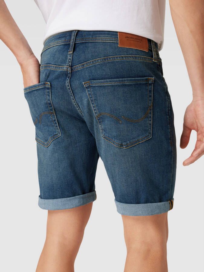 jack & jones Korte jeans in 5-pocketmodel model 'RICK ORIGINAL SHORTS'