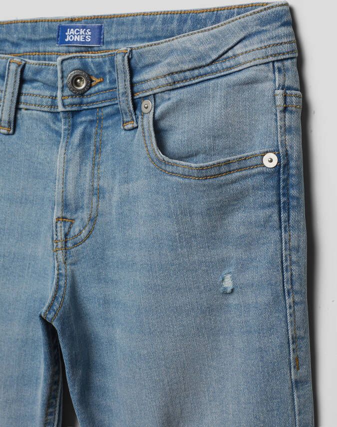 Jack & jones Korte jeans in destroyed-look model 'RICK' - Foto 2
