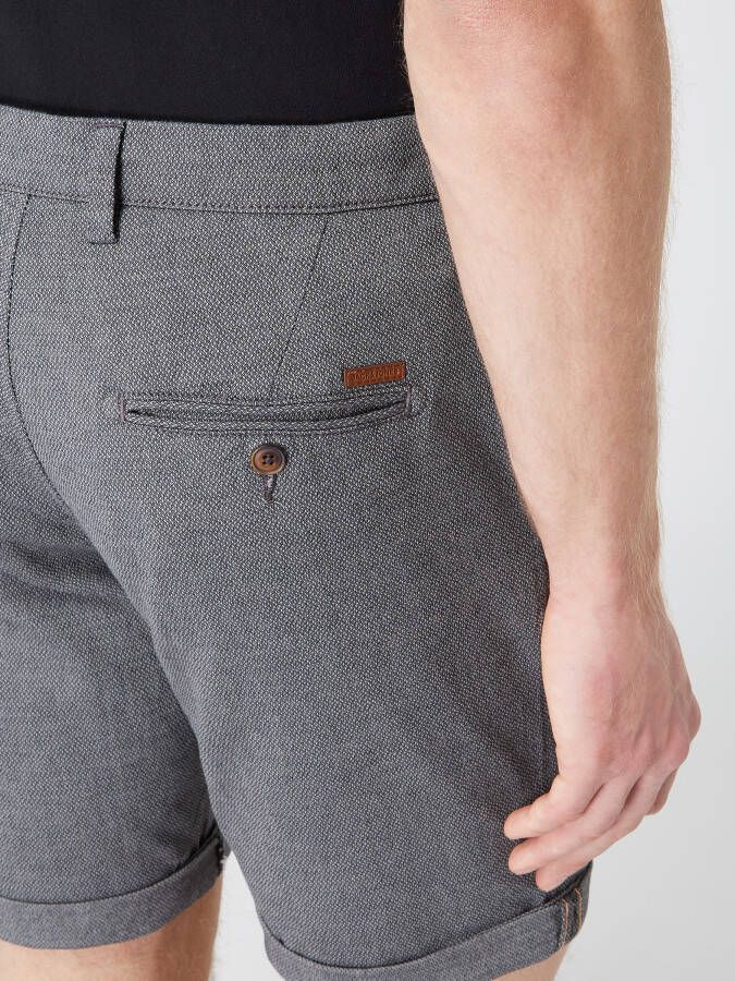 jack & jones Korte regular fit broek met stretch model 'Fury'