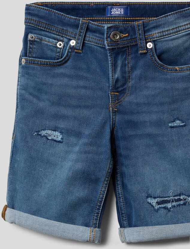 jack & jones Korte regular fit jeans in 5-pocketmodel model 'RICK'