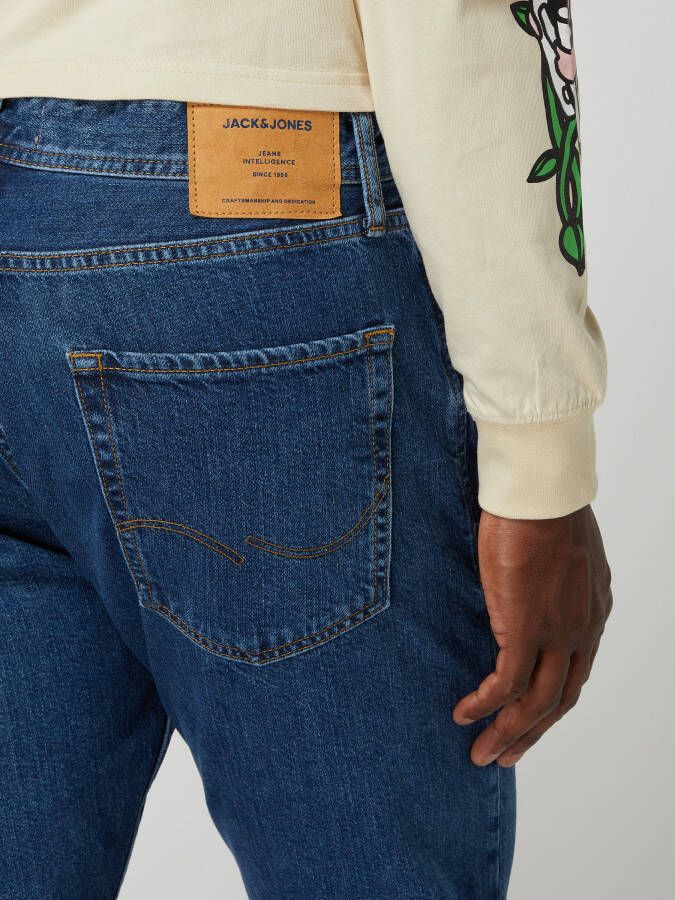 jack & jones Loose fit high rise jeans van katoen model 'Chris'