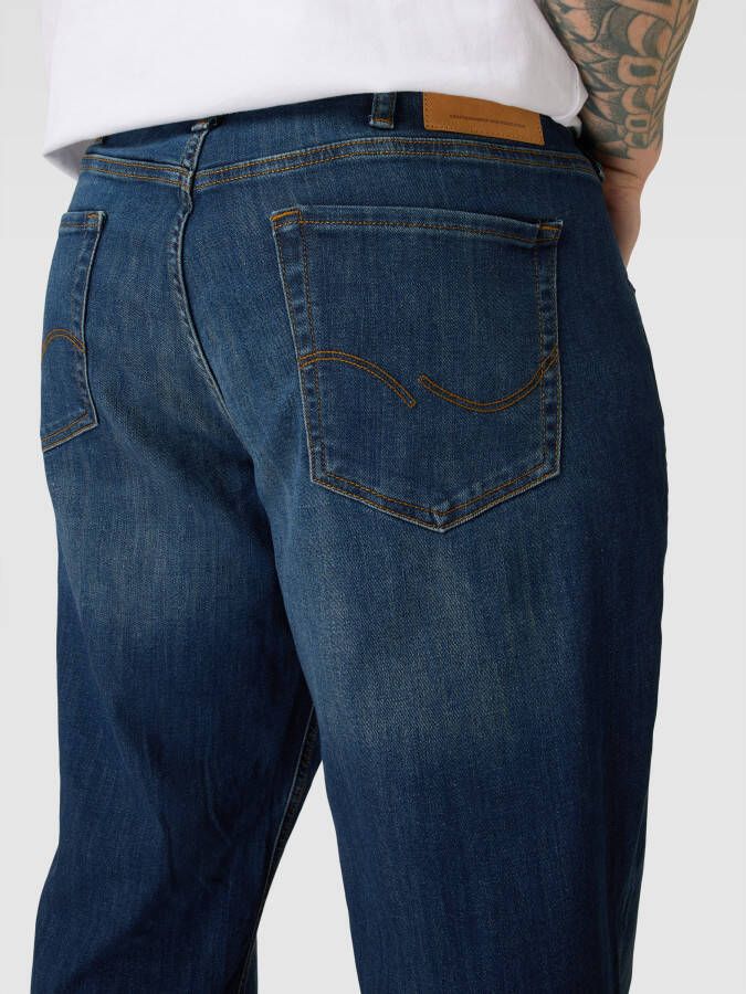 Jack & Jones Plus SIZE jeans in 5-pocketmodel model 'JJMIKE'