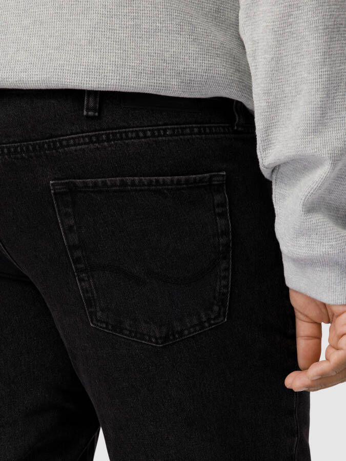Jack & Jones Plus SIZE jeans met labeldetail model 'MIKE'