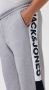 Jack & Jones Plus SIZE sweatpants met labeldetails model 'Will' - Thumbnail 3