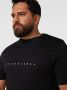 JACK & JONES PLUS SIZE oversized T-shirt JJESTAR Plus Size met logo zwart - Thumbnail 5