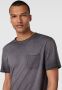 Jack & Jones Premium T-shirt met viscose en borstzak model 'BLUJACK' - Thumbnail 2