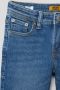 Jack & jones JUNIOR skinny jeans JJILIAM JJORIGINAL blue denim Blauw Effen 134 - Thumbnail 5