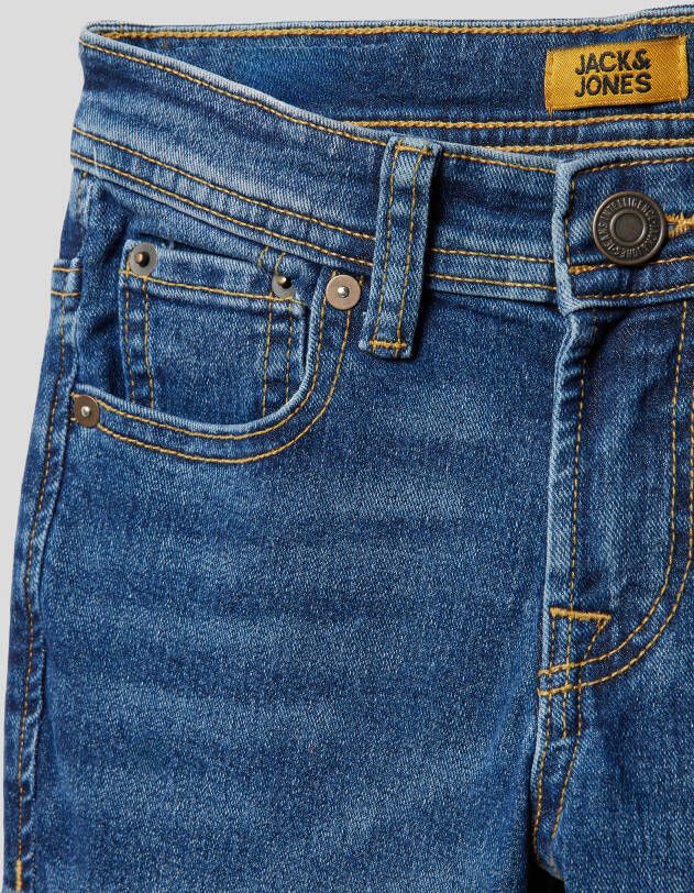 jack & jones Slim fit jeans met contrastnaden model 'GLENN'