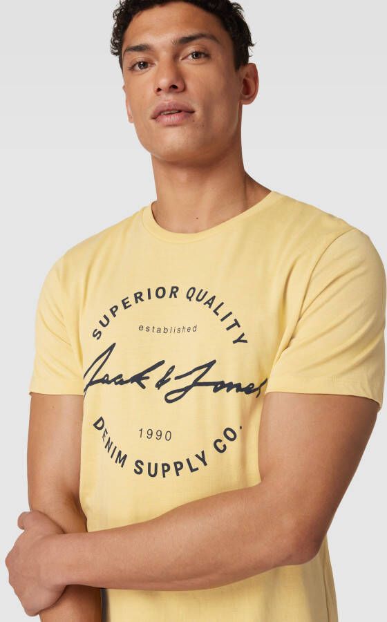 jack & jones T-shirt met ronde hals model 'ACE'