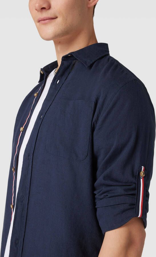jack & jones Vrijetijdsoverhemd met kentkraag